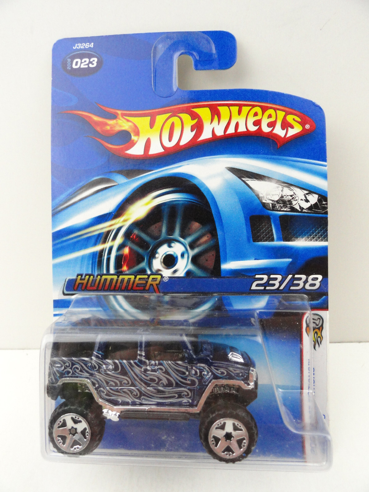 2006 Hot Wheels First Editions #23 Hummer H2 (Blue)