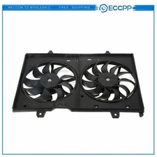 Radiator Condenser Cooling Fan Assembly For 2014-2015 Nissan Rogue Select