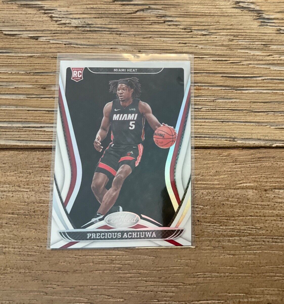 2020-21 Panini Certified Basketball Precious Achiuwa Rookie Card #181 Miami Heat