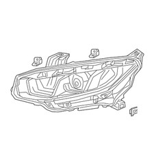 Honda Civic OEM Right Headlight 2020 2021 for sale online | eBay