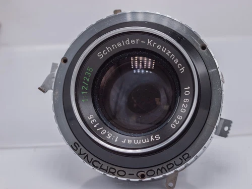 Schneider-Kreuznach Symmar 135mm F5.6 235mm LF 4x5 Convertible Lens *Read*