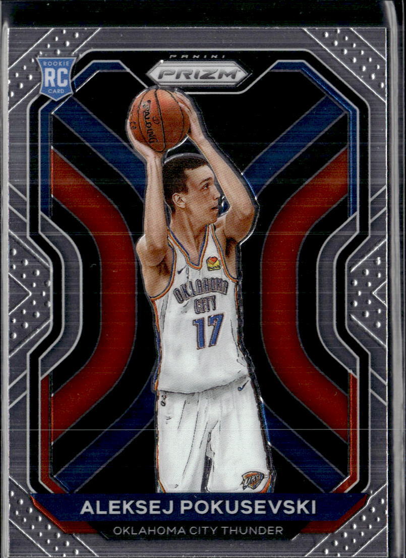 2020-21 Panini Prizm #264 Aleksej Pokusevski Rookie Oklahoma City Thunder