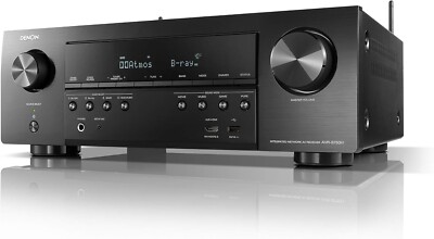 Denon AVR-S750H 7.2 Ch 165W 4K UHD AV Receiver Home Theater