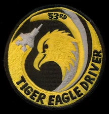 USAF 53rd Tactical Fighter Squadron Patch N-2
