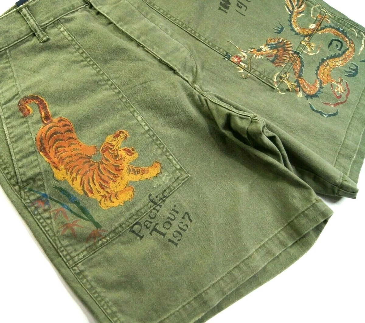 Polo cheap army shorts