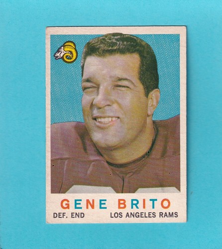 1959 Topps Football (#2-176) - Pick A Card, F to NM condition