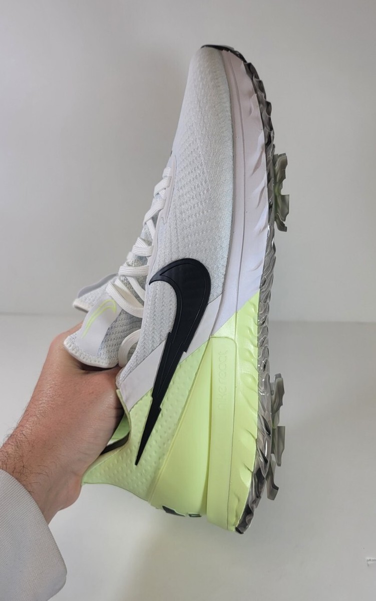 Nike Air Zoom Infinity Tour Golf Shoes White Black Volt Size  display picture 2