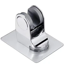 Adjustable Handheld Shower Wand Holder Adhesive Waterproof Wall Mount Bracket