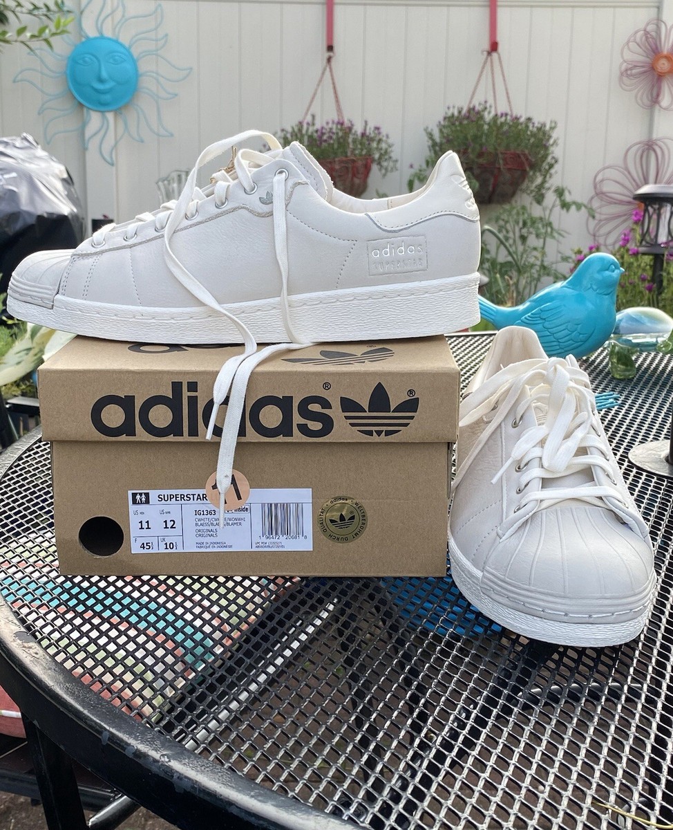 adidas Originals Superstar Lux Wonder White Sneakers | eBay