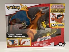 2022 POKEMON FLAME & FLIGHT DELUXE CHARIZARD PLAYSET LIGHTS MOTIONS AND SOUNDS!