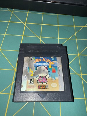 Nintendo GameBoy Color game - Hello Kitty's Cube Frenzy cartridge