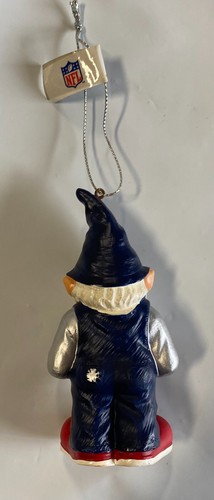 New England Patriots Holiday Gnome Ornament Christmas New FREE SHIPPING - Picture 2 of 5