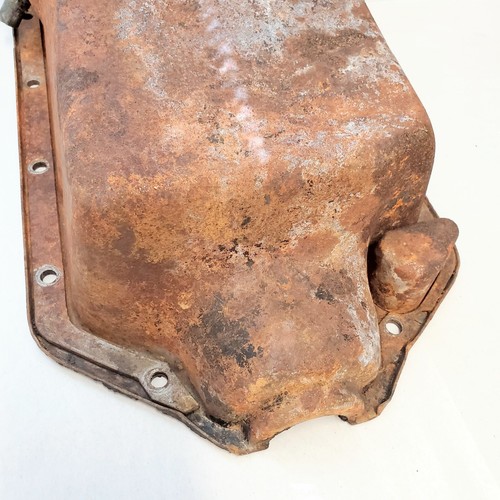 1932 1947 Ford Flathead V8 Oil Pan w/ Bellhousing BROKEN DIPSTICK