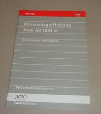 Self-study program SSP 163 Audi A8 D2 Climate Heating Air Conditioning from 1994