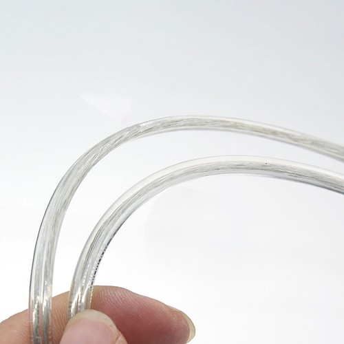 2 Core Flat/Round Transparent PVC Electrical Cable Copper Wire Home Lighting - Picture 4 of 5
