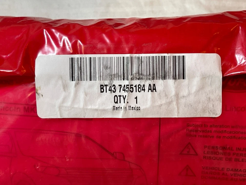 09-2015 FORD EDGE, 09-2016 LINCOLN MKX porta-malas estilo envelope rede de carga fabricante de equipamento original - Imagem 2 de 3