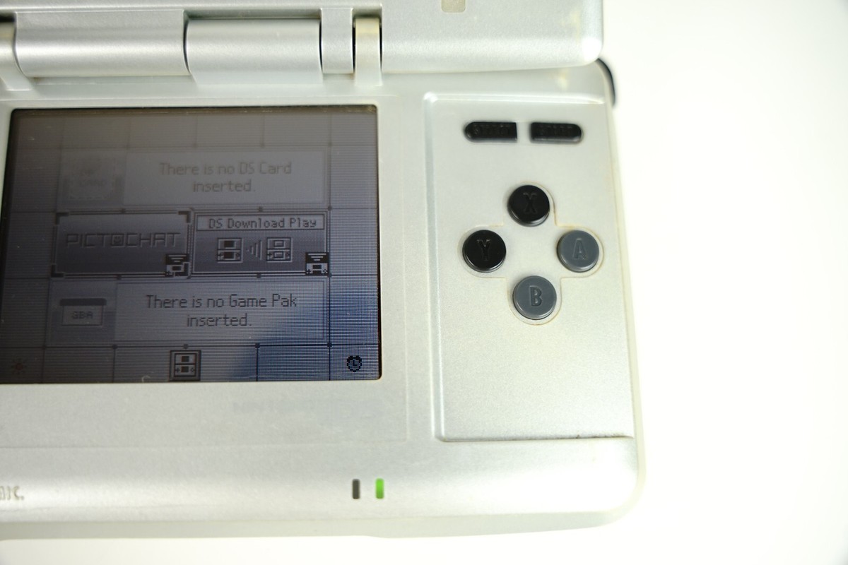 Original Nintendo DS NTR-001 Console & Stylus with Charger