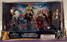 Marvel Thor Love and Thunder Deluxe Figurine Set 8 Figures New in Sealed Box