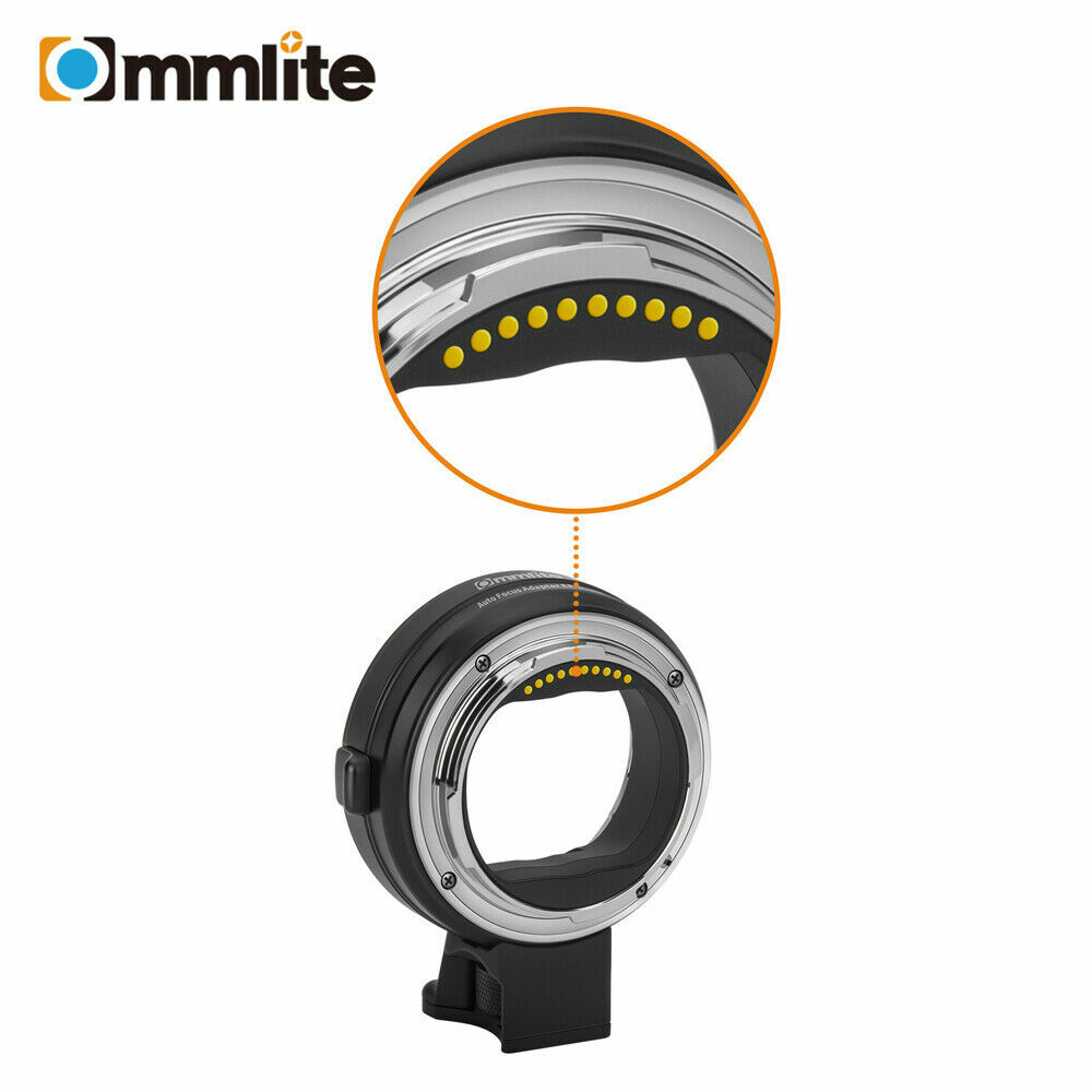 Adattatore Obiettivo Commlite Adattatore Comlite CM-EF-L – Per Montare Obiettivi Canon EF Su Fotocamere Leica L (SL, TL, S1, Fp) ENF-E1 Pro Firmware Update