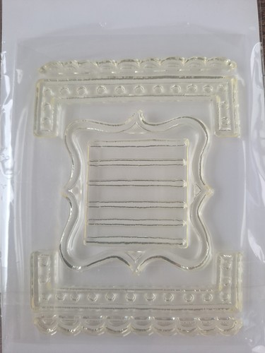 New Small A Muse Stamp "BRACKET FRAMES SET" 2BRFM - Picture 2 of 2