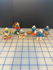 smurfs  McDonald's clown/bread beaker/burger/majorette/roller skating/waiter