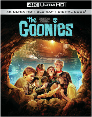 The Goonies 4K UHD Blu-ray Sean Astin NEW