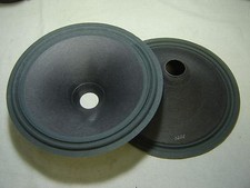 Pr. 12" Paper Speaker Cones -- Recone Parts -- 1228
