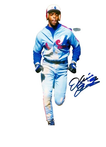 Larry Walker Signed Autographed 8 x 10 Photo Montreal Expos