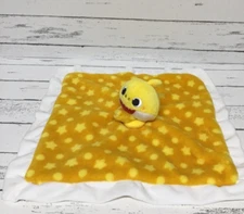 Pinkfong Baby Shark Lovey Security Blanket Yellow