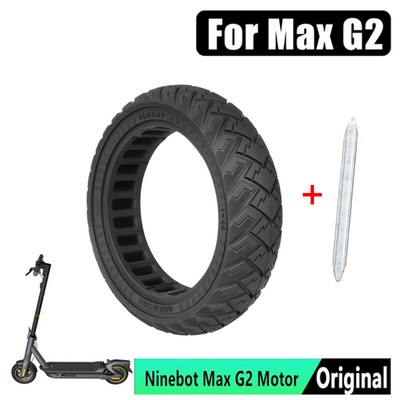 Ulip 60/65-6.9 Off-Road Solid Tire for Segway Ninebot Max G2 G65 E-scooter Black
