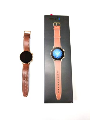 Amazfit GTR 3 Pro Limited Edition Sleek Gold Amoled Bluetooth Alexa Smartwatch - Picture 1 of 12