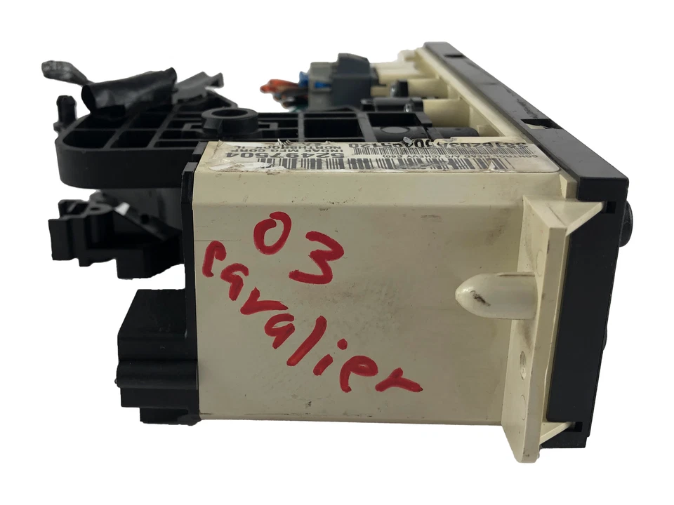 2003-2005 Chevrolet Cavalier AC Heater Climate Temperature Unit 52497504 OEM - Image 3 of 4