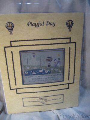 Playful Day by Finger Work Elizabeth Talledo 2006 Sampler Pattern