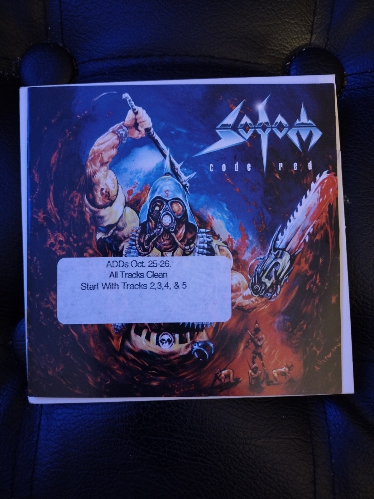 Sodom – Code Red Extremely Rare Promo CD | eBay