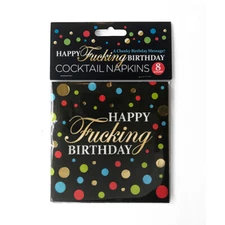 Happy F*cking Birthday Napkins