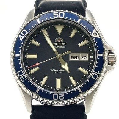 Orient Mako 3 Diver Automatic Watch Mens Navy Dial RA AA0006L19B JDM