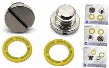 2 PCS 79953Q04 Marine Lower Unit Oil Drain Pl...