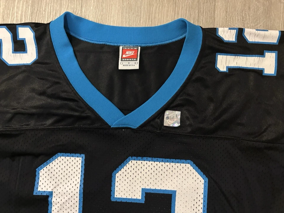 Vintage 90s Nike Pro Line Carolina Panthers Kerry Collins Jersey Mens Large - Image 2 of 4