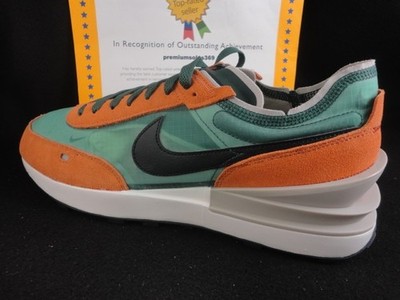 Nike Waffle One SE, Pro Green / Black - Rust Oxide, DD8014-300, Sz 13
