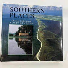 Southern Places 1990 First Edition Words Images Oxmoor Coffee Table Book