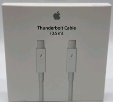OFFICIAL GENUINE APPLE THUNDERBOLT 2 CABLE 0.5M FOR IMAC/MACBOOK A1410 MD862ZM/A