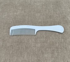Vintage Goody 8.5" Unbreakable Comb Blue Pocket Retro Old School Prop