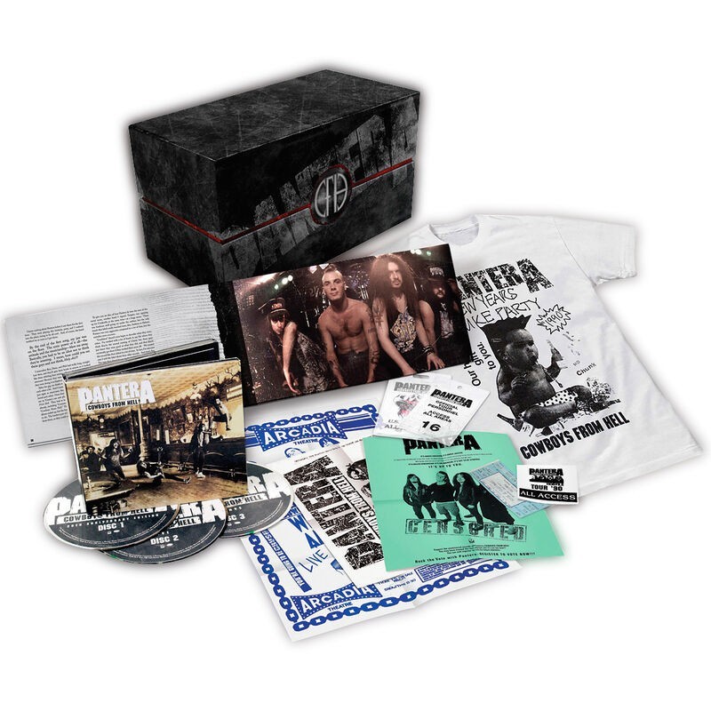 希少 PANTERA 限定盤 CD3枚セット BOX付 廃盤 Pantera – Cowboys From Hell (Limited Edition 3 CD Box Set 2010, T