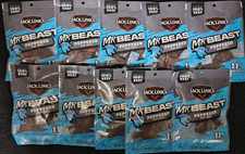 10 Packs of Jack Links Mr. Beast Peppered Beef Jerky 1.25oz  -LIMITED EDITION-