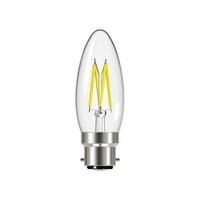 Energizer® LED BC (B22) Kerzenfilament Dimmbar GlüHbirne, Warmweiß 470 Lm 4W ENG
