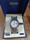 Vintage Seiko 5 Automaic Silver Dial Wristwatch