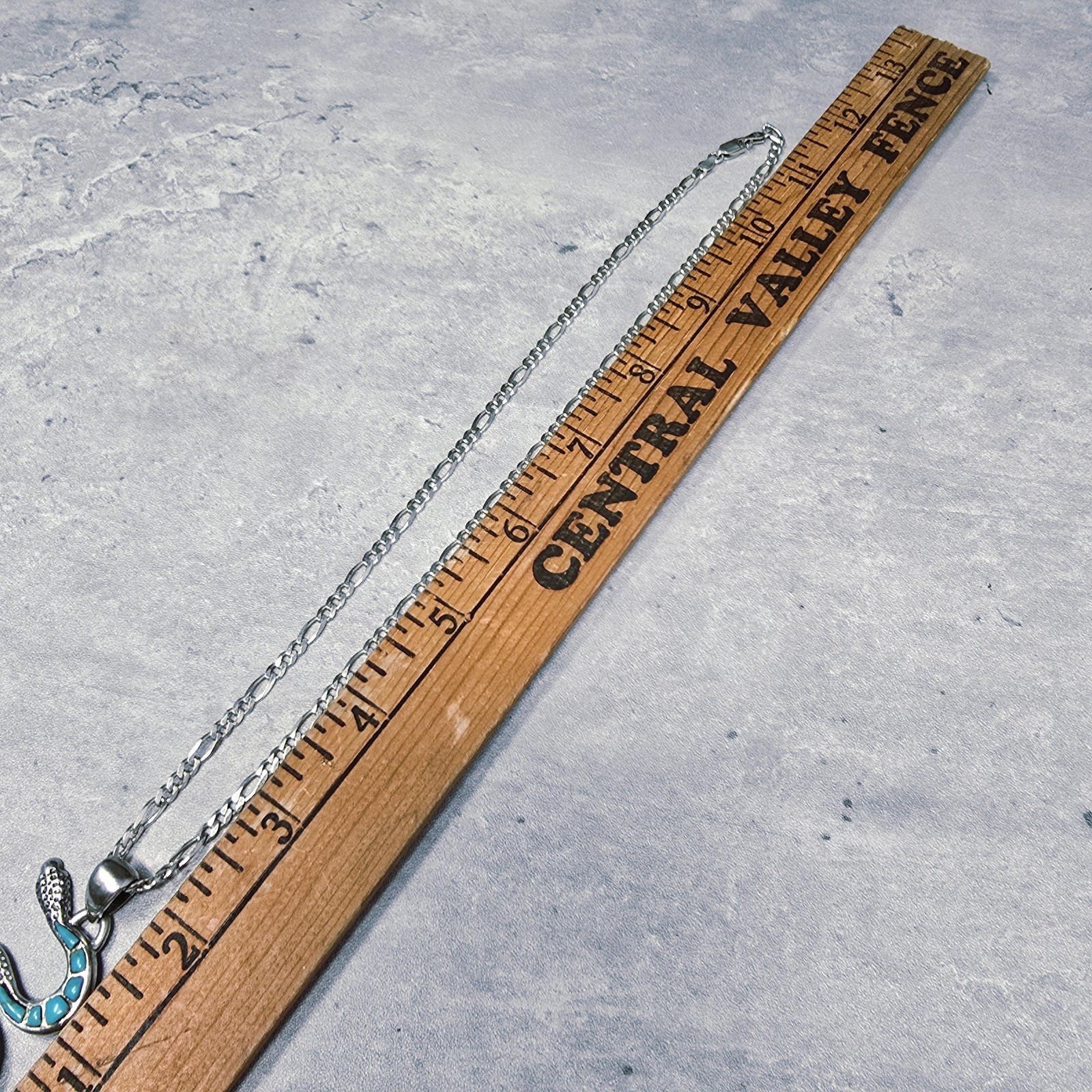 Solid Sterling Silver Snake Inlaid Turquoise Pend… - image 7