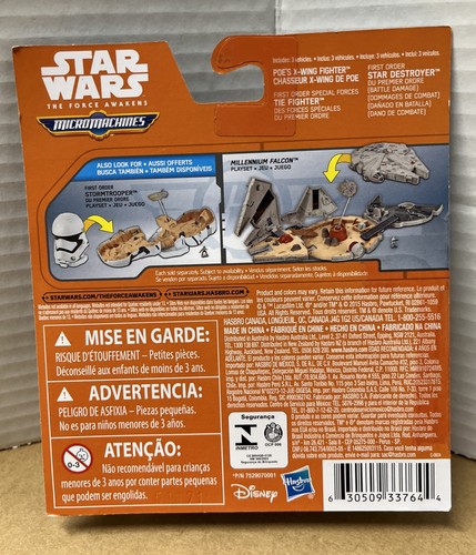 ⚡️Hasbro Micro Machines Star Wars The Force Awakens: the first order attacks B6 - Picture 2 of 2