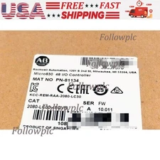 NEW Allen Bradley 2080-LC30-48QVB Micro830 48 I/O Controller FNFP US Free Tax