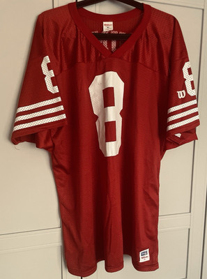 San Francisco 49ers Steve Young Trikot 90er NFL Wilson XL Retro Vintage Rarität